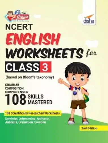Perfect Genius NCERT English Worksheets for Class 3 (based on Bloom's taxonomy) 2nd Edition