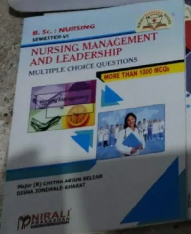 Bsc Nursing Sem-6 Nursing Management And Leadership (mcq)