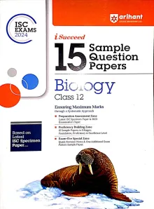 Isc I Succeed 15 Sample Question Papers Biology-12 (2024)