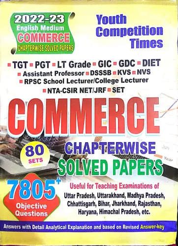 TGT PGT Commerce (80 Sets) Solved Papers 7805+