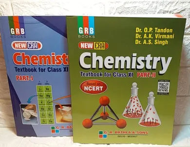 Grb New Era Chemistry Class 11 Part (1 & 2) - Examination 2020-21