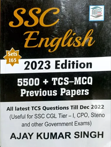 Ssc English 5500+ Tcs-mcq Previous Papers 165 Sets