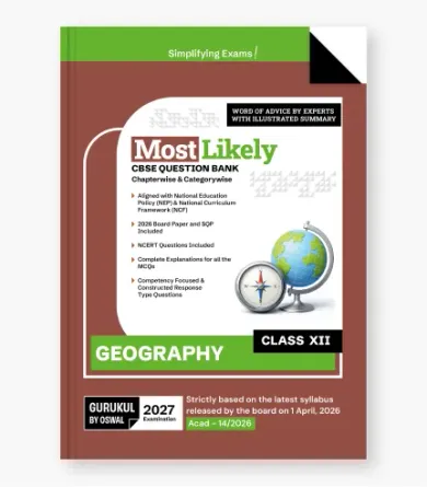 Geography Most Likely Question Bank  CBSE Class 12 for 2027 Exam