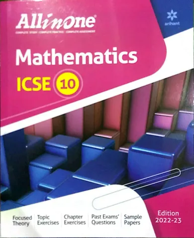 All In One Mathematics ICSE Class 10 2022-23 Edition 