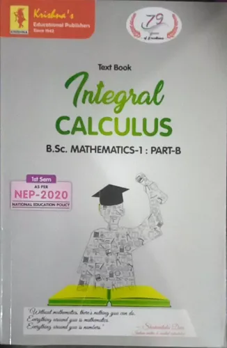 Tb Integral Calculus B.sc Mathe -1 Part - B (1st Sem.)