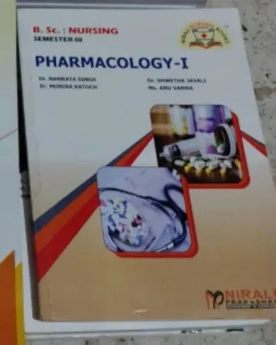 Bsc Nursing Sem-3 Pharmacology-1