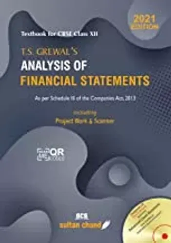 T.S. Grewal's Analysis of Financial Statements: Textbook for CBSE Class 12
