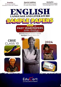 Sample Papers English Lang & Lit Cbse- 10 With Past Year Papers{2018-2023}-2024