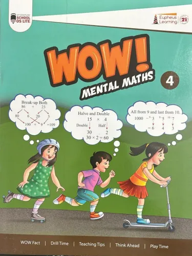 Wow Mental Maths for class 4 Latest Edition 20024