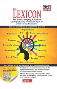 The Lexicon For Ethics Integrity & Aptitude 2023