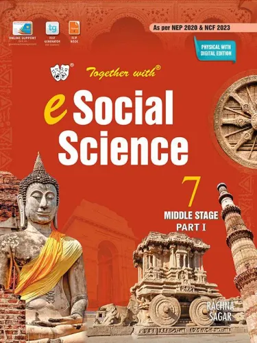 'Together with' e-Social Science Textbook Class 7 Part 1 Physical With Digital Edition for Session 2026-27 (CBSE)