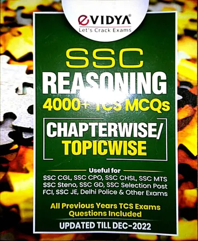 Ssc Reasoning 3200+ Tcs Mcqs Cw Tw