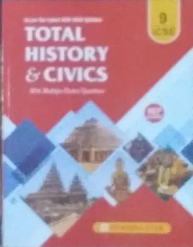 Total History & Civics Icse for class 9 Latest Edition 20024