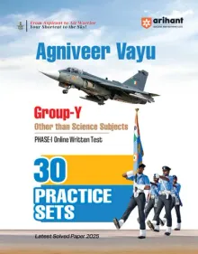 Indian Air Force Agniveer Vayu (Phase 1) Online Exam 2026 | 30 Practice Sets Group Y Other Than Science | with Detailed Solutions and Solved Paper 2025