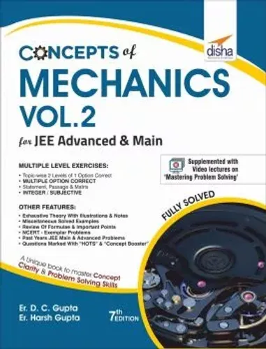 Concepts of Mechanics Vol. 2 for JEE Advanced & Main 7th Edition
