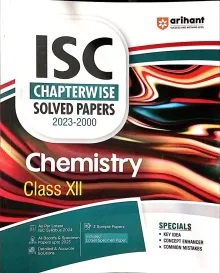 Isc Chapterwise Solved Papers Chemistry Class -12
