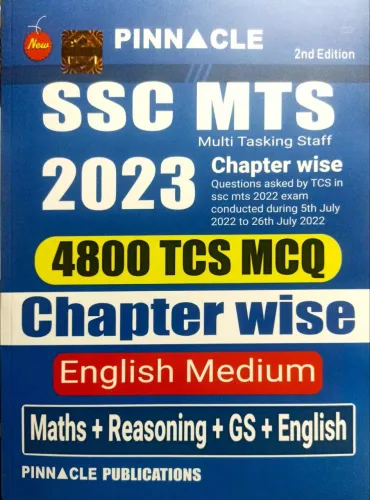 Ssc Mts 2023 4800 Tcs Mcq Chapterwise(E)