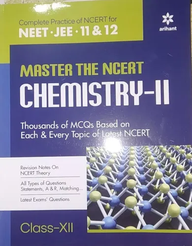 Master The Ncert Chemistry Vol-2 For Class 12