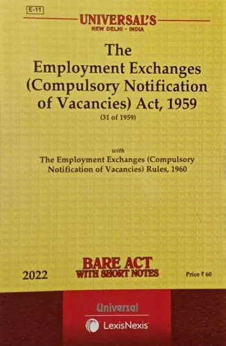 Employenment Exchange (Compulsory Notification Of Vacancies) Act 1959