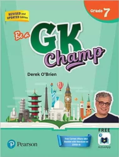 Be a GK Champ Grade |Class 7| By Pearson Paperback