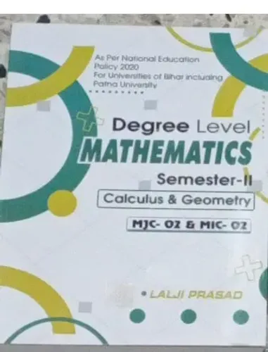 Degree Level Math (sem-2) MJ-2