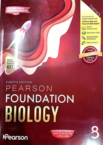 Pearson Iit Foundation Biology Class 8  | 2026 |