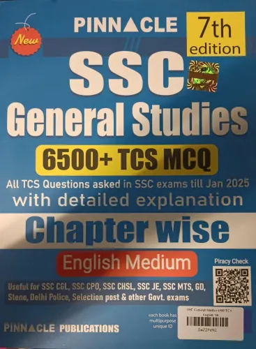 Ssc General Studies 6500+Tcs Mcq Chapter Wise