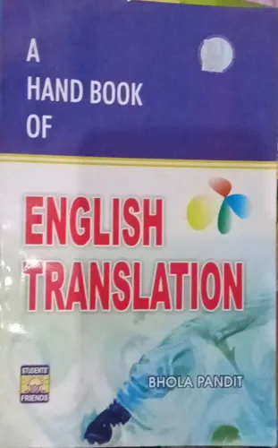 A Handbook Of English Translation