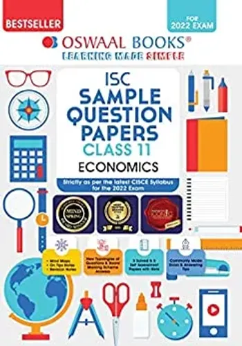 Oswaal ISC Sample Question Paper Class 11 Economics Book (For 2022 Exam)