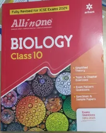 All In One Icse Biology-10