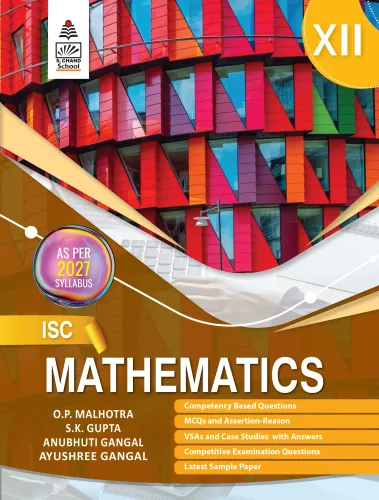 ISC Mathematics XII (9789369583294) - O.P. Malhotra