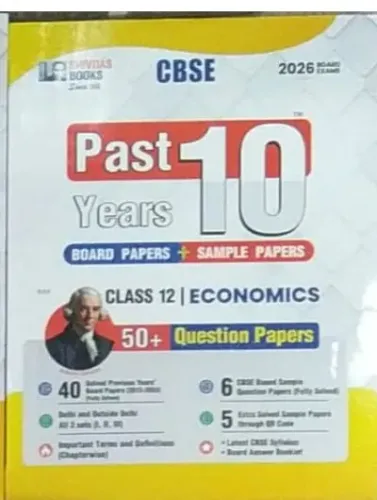 Cbse Past 10 Years Question Papers Economics-12