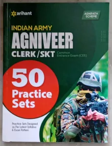 Indian Army AGNIVEER -Clerk/SKT 50 Practice Sets (English)