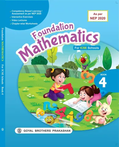 Foundation Mathematics Icse For Class 4