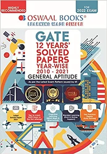 GATE 12 Years' Solved Papers Year-wise 2010-2021 (For 2022 Exam) Paperback – 23 September 2021