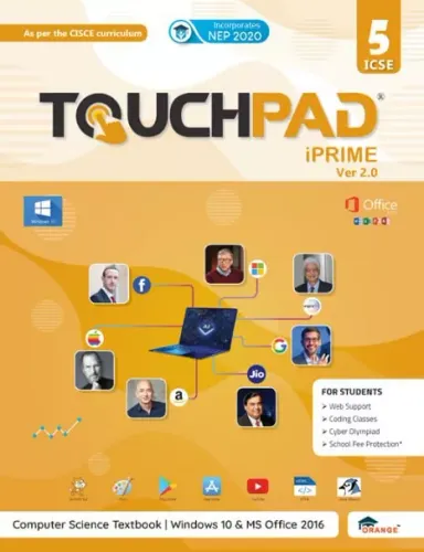 Touchpad iPrime Ver 2.0 Computer Book Class 5 (ICSE)