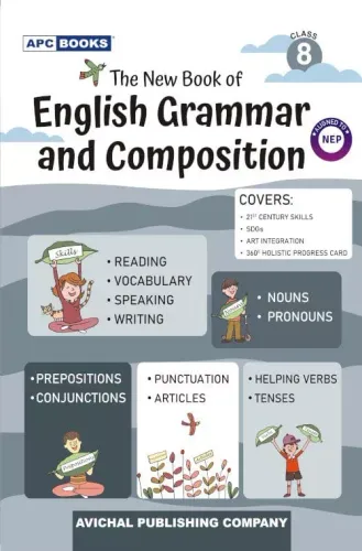 The New Book of English Grammar & Composition for Class 8