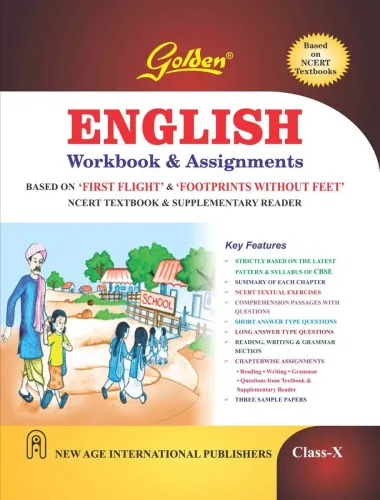 Golden Class 10 English Workbook & Assignments (First Flight + Footprints)