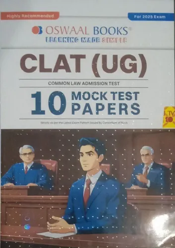 CLAT (UG) 10 Mock Test Papers (2025)