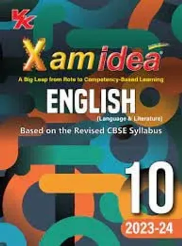 Xam Idea English Lang. & Lite.-10-{2023-24}