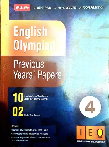 English Olympiad Previous Years Papers-4