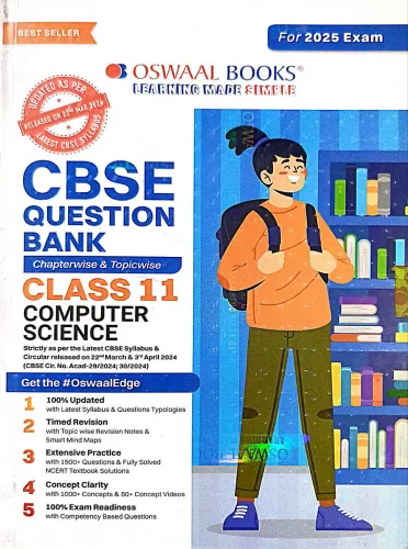 Cbse Question Bank Computer Science-11(2024-2025)