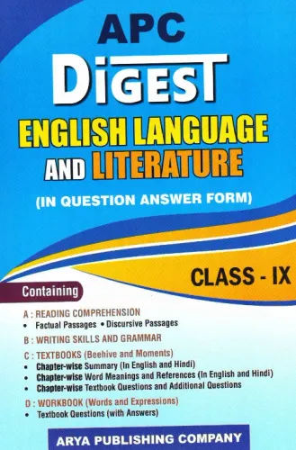 APC Digest English Language and Literature (In Question Answer Form) Class9