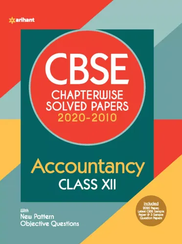 CBSE Accountancy Chapterwise Solved Papers Class 12 for 2021 Exam
