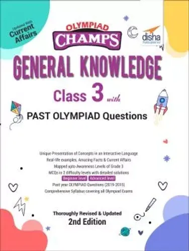 Olympiad Champs General Knowledge Class 3 with Past Olympiad Questions 2nd Edition