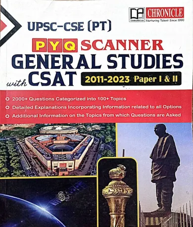 General Studies With CSAT (2011-2023 Paper 1and 2) UPSC-CSE(PT)