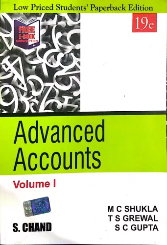 Advanced Accounts Vol-1