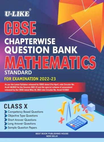 ULIKE CBSE CHAPTERWISE QUESTION BANK MATHEMATICS (STND) CLASS 10 (2022-2023)