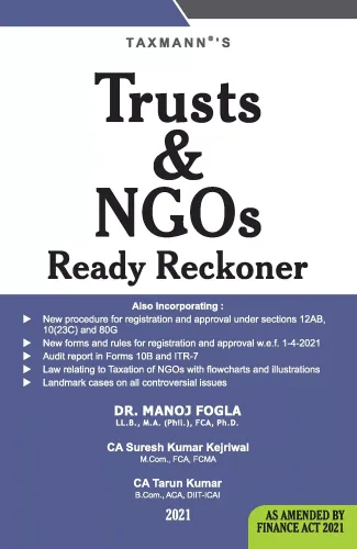 Trusts & NGOs Ready Reckoner