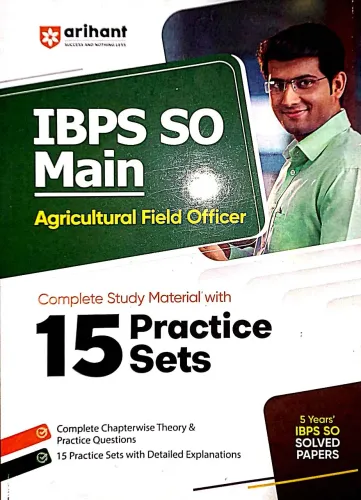 IBPS So Mains Agriculture 15 Practice Sets